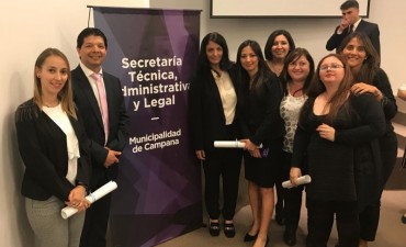 Integrantes del cuerpo de abogados municipal se capacitaron en Derecho Procesal Administrativo y Constitucional