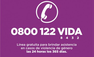 El Municipio ampl&iacute;a la asistencia a las v&iacute;ctimas de violencia de g&eacute;nero mediante el 0800 122 VIDA