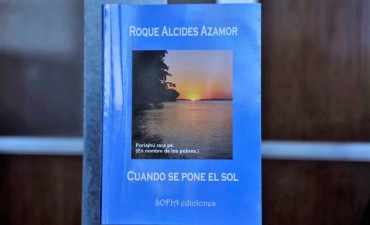 Roque Azamor presentar&aacute; su libro &ldquo;Cuando se pone el sol&rdquo; 