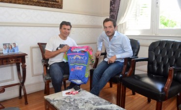 Pablo Rotundo comparti&oacute; su experiencia deportiva con el Intendente 