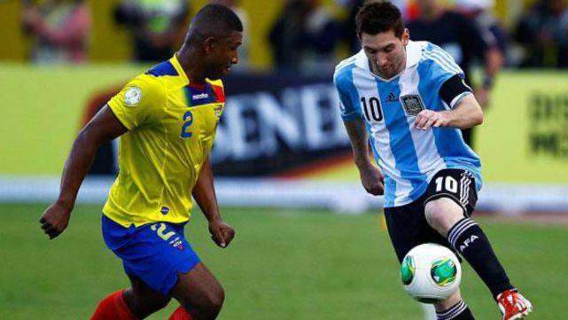 Argentina visita a Ecuador en la &uacute;ltima fecha de las eliminatorias CONMEBOL