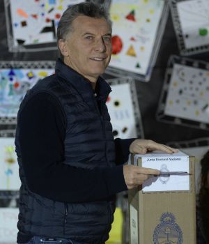 Macri habl&oacute; de Maldonado y neg&oacute; cambios en el Gabinete