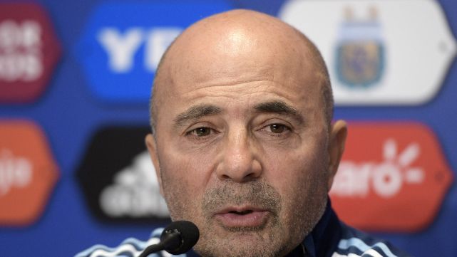 Sampaoli dio la lista para enfrentar a Rusia