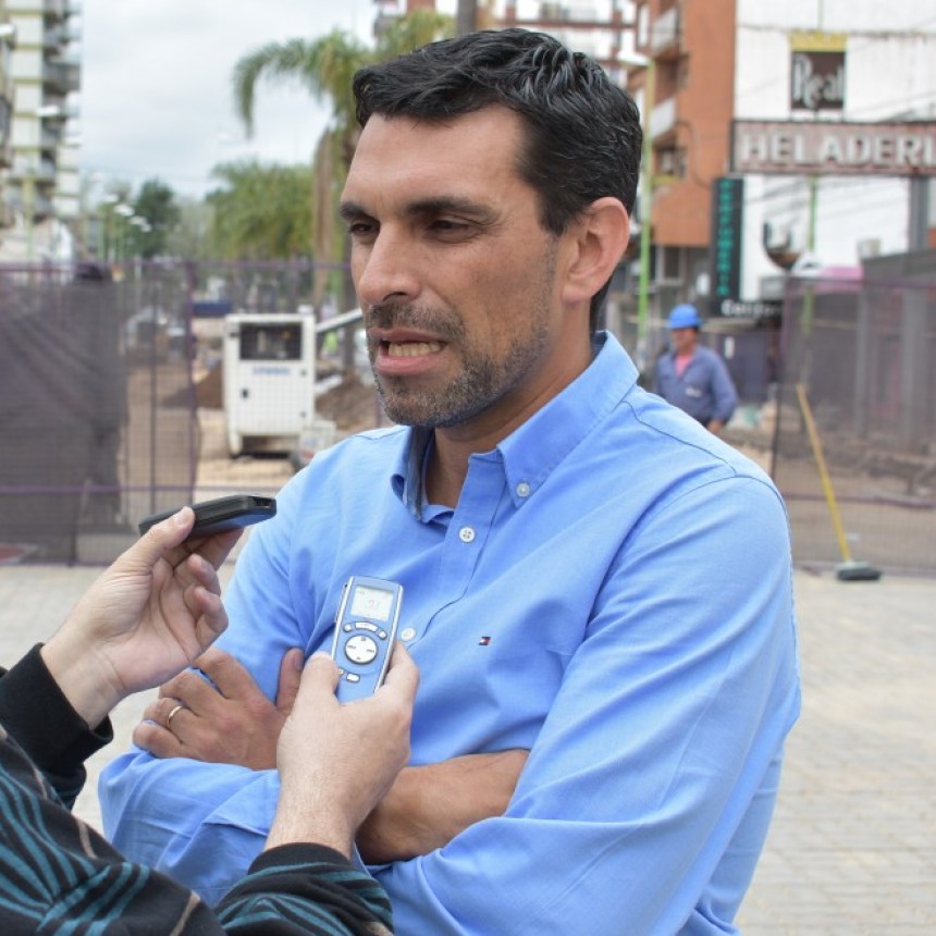 Fernando Sajn�n: la obra de la Avenida Rocca no est?&nbsp; finalizada y estamos a disposici�n para dar las explicacones del caso