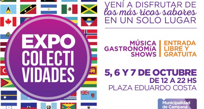 &ldquo;Expo Colectividades&rdquo; vuelve este fin de semana a Campana