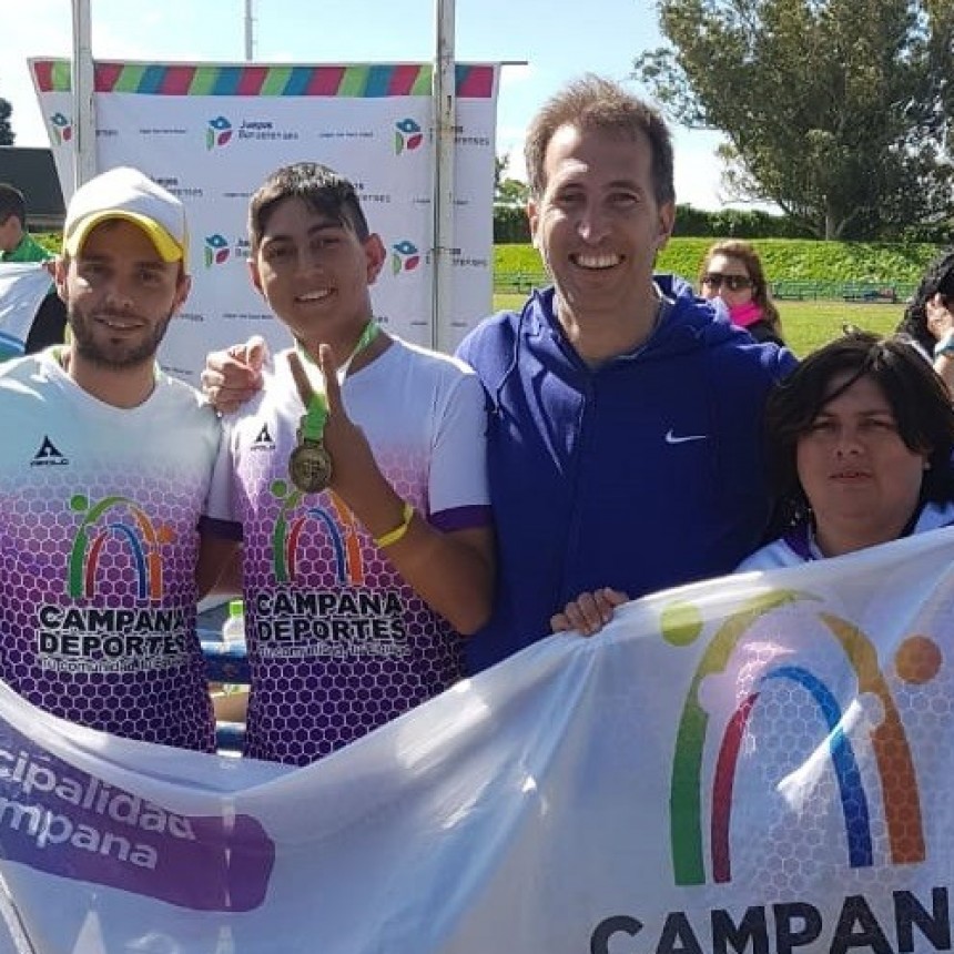 Juegos Bonaerenses: Germ&aacute;n Torres fue medalla de Oro en velocidad