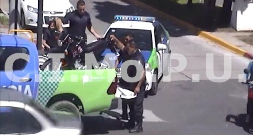 Gracias a la lectora de patente, se recuper&oacute; una moto robada