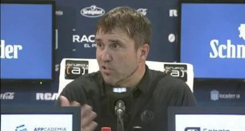 Conferencia de prensa de Eduardo Coudet luego del empate de Racing Club ante Boca Juniors