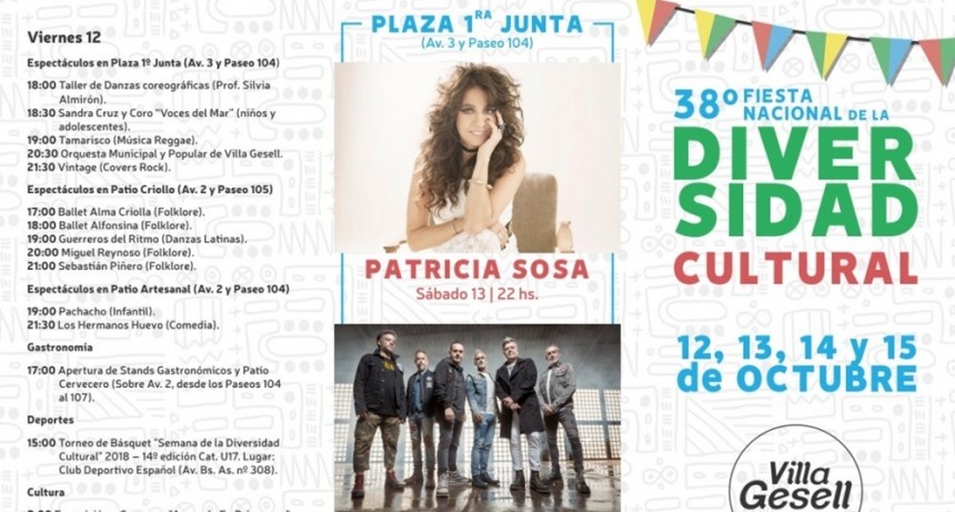 &ldquo;38&ordm; Fiesta de la Diversidad Cultural&rdquo;
