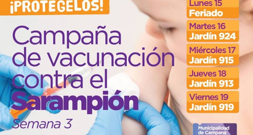 Vacuna contra el sarampi&oacute;n: en su tercera semana, el m&oacute;vil sanitario visita nuevos barrios