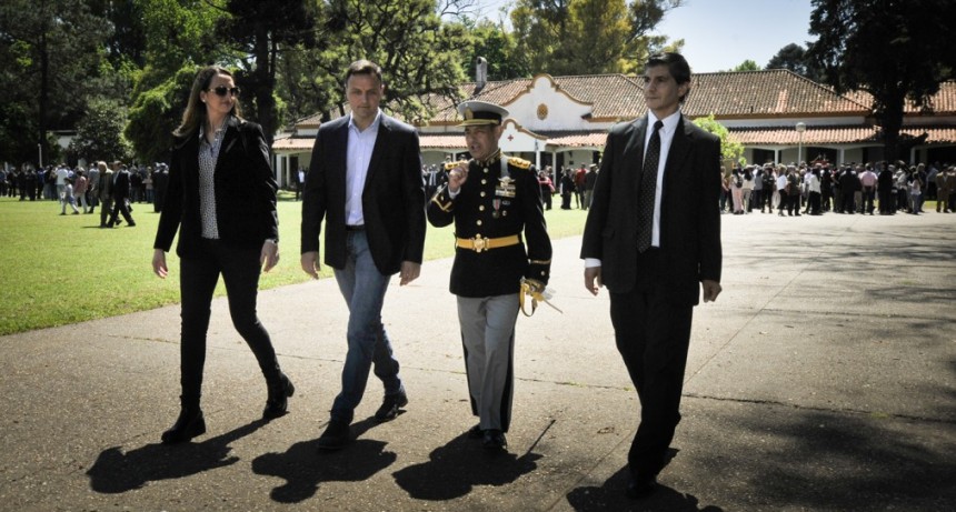 Daniel Ivoskus particip&oacute; de los festejos de los 80 a&ntilde;os del Liceo Militar de San Mart&iacute;n