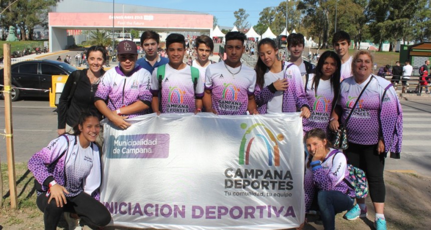 J&oacute;venes campanenses visitaron el Centro Ol&iacute;mpico en Villa Soldati