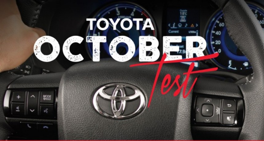 Llega el &ldquo;October Test&rdquo; para vivir la experiencia Toyota