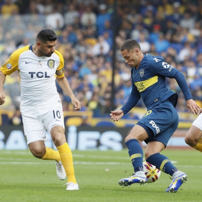 Boca Juniors y Rosario Central no se sacaron ventajas