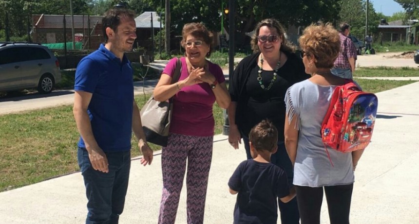 Buzzini resalt&oacute; la iniciativa de la gesti&oacute;n Abella por recuperar los espacios p&uacute;blicos