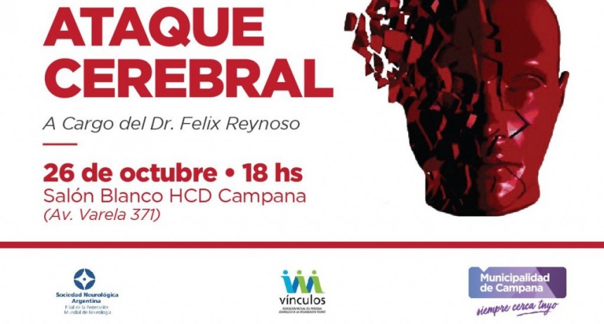 Se brindar&aacute; una charla abierta a la comunidad sobre ataque cerebral