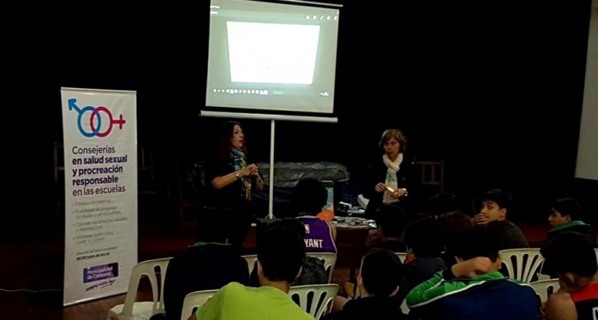 J&oacute;venes del Club Ciudad participaron de las consejer&iacute;as en salud sexual y procreaci&oacute;n responsable