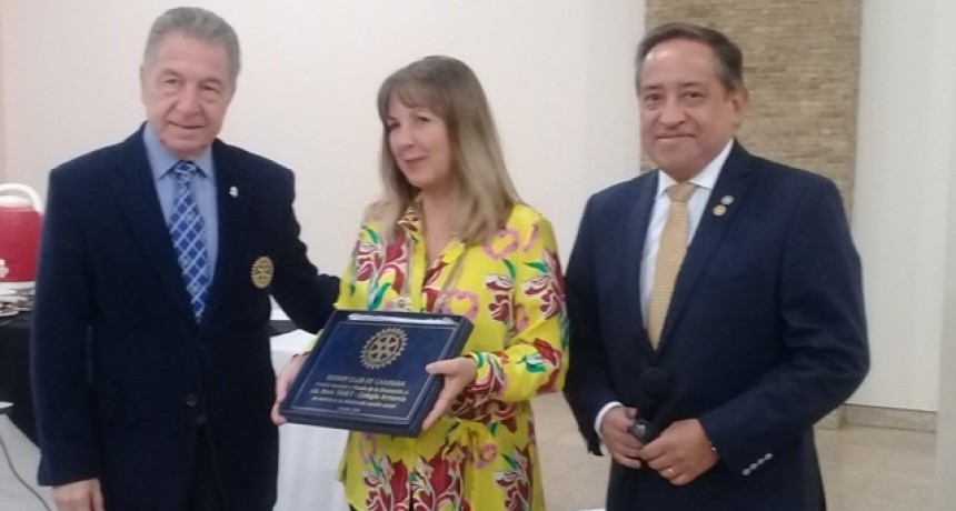 Rotary Club Campana entreg� el Premio S.A.T.O con la presencia del Gobernador Distrital
