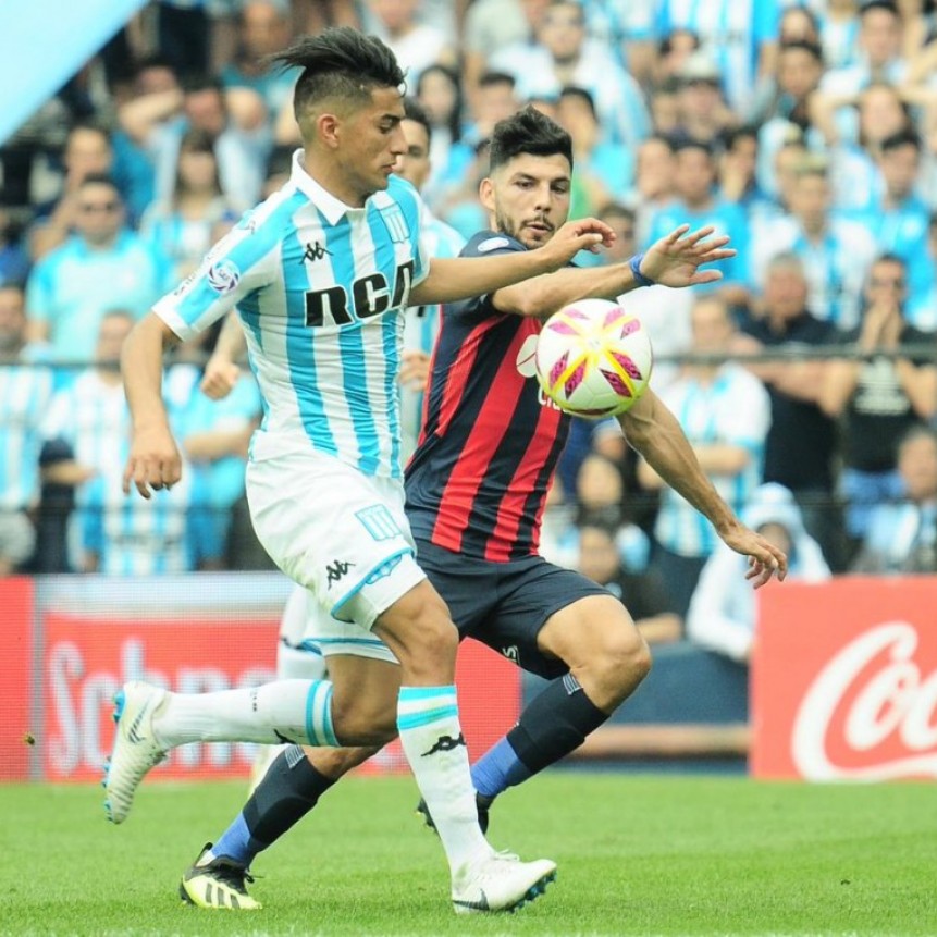 Racing Club dio vuelta el marcador y festej&oacute; ante San Lorenzo de Almagro