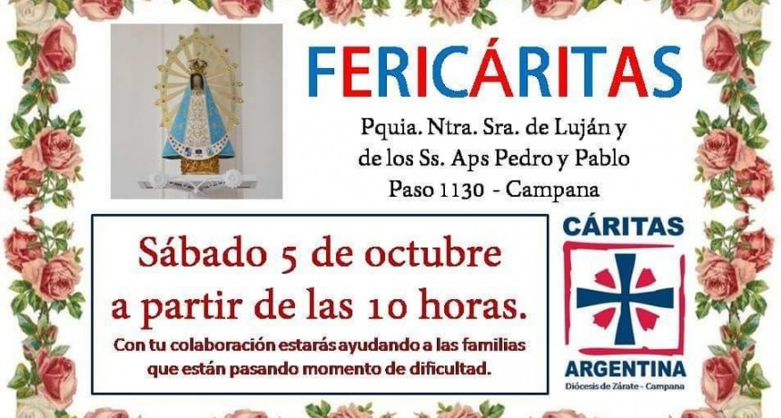Feric&aacute;ritas Primaveral este s&aacute;bado 5 de octubre