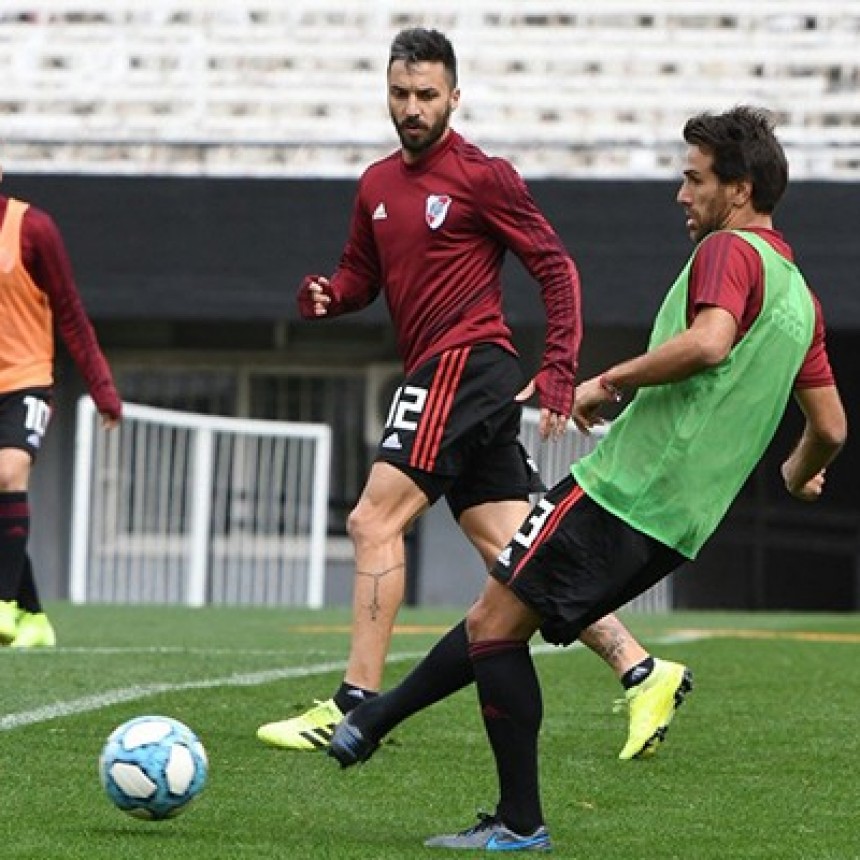 River Plate realiz&oacute; ejercicios f&iacute;sicos de velocidad 