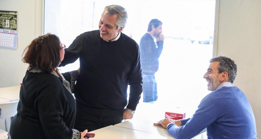 Alberto Fern&aacute;ndez junto a Florencio Randazzo
