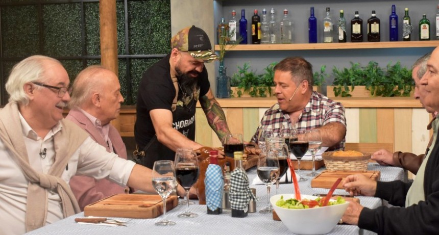 Carna a la parrilla por la pantalla de  Canal 9