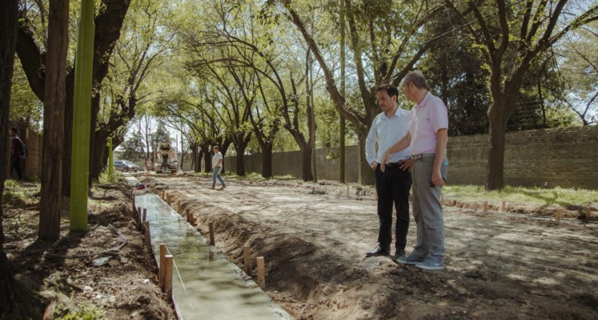 El Municipio inici&oacute; obras de pavimentaci&oacute;n en La Argentina