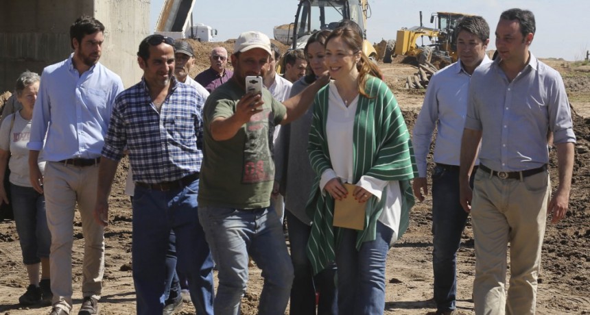 VIDAL SUPERVIS&Oacute; UNA OBRA HIDR&Aacute;ULICA Y DIALOG&Oacute; CON VECINOS EN SAN ANTONIO DE ARECO
