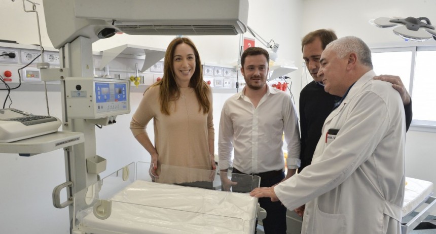 VIDAL RECORRI&Oacute; LA NUEVA GUARDIA DEL HOSPITAL RICARDO GUTI&Eacute;RREZ EN LA PLATA QUE SE INAUGURA MA&Ntilde;ANA