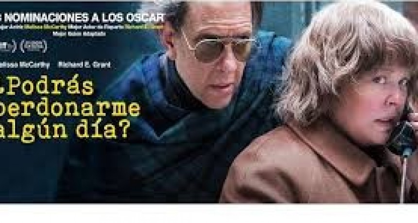 Con la proyecci&oacute;n de la pel&iacute;cula &ldquo;Podr&aacute;s Perdonarme?&rdquo;Continua el ciclo de cine en la biblioteca popular Jean Jaures