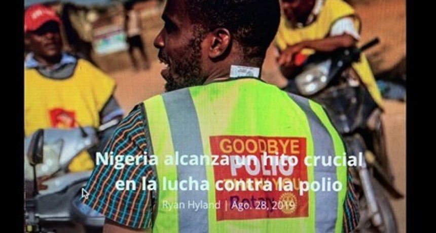 El 11 de Agosto de 2019 se cumpli&oacute; UN A&Ntilde;O SIN NUEVOS CASOS DE POLIOMIELITIS EN AFRICA!!
