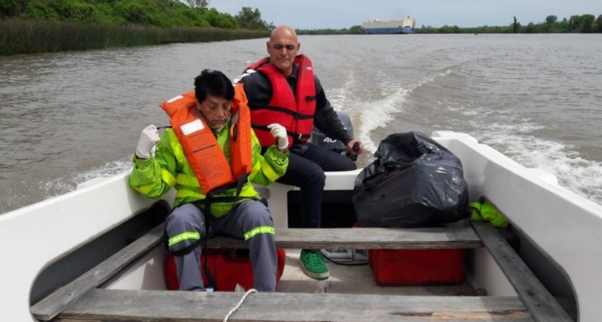 Defensa Civil y SAME brindaron asistencia a una mujer en la isla