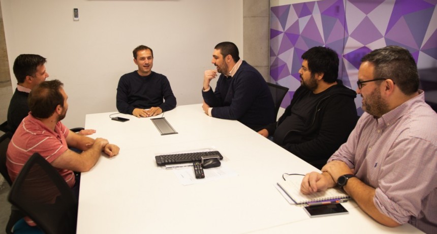 Abella se reuni&oacute; con integrantes de la C&aacute;mara J&oacute;venes Empresarios