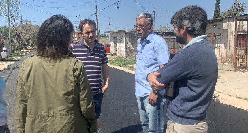 Abella, sobre La Josefa: &ldquo;En menos de 4 a&ntilde;os duplicamos las calles de asfalto&rdquo;