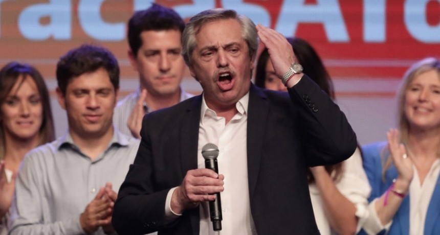 Alberto Fern&aacute;ndez es el nuevo presidente electo por casi 8 puntos sobre Macri