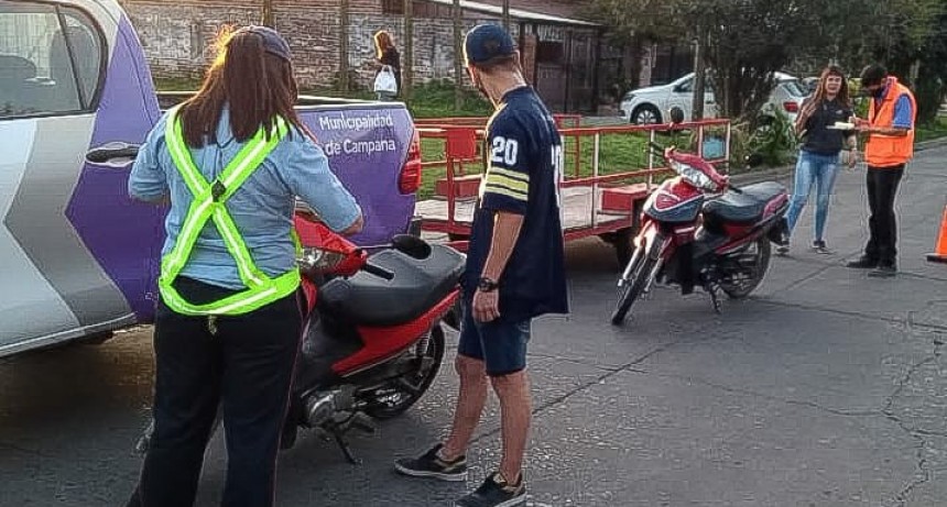 Por los controles de tránsito, los accidentes de moto se redujeron más del 50% en septiembre     