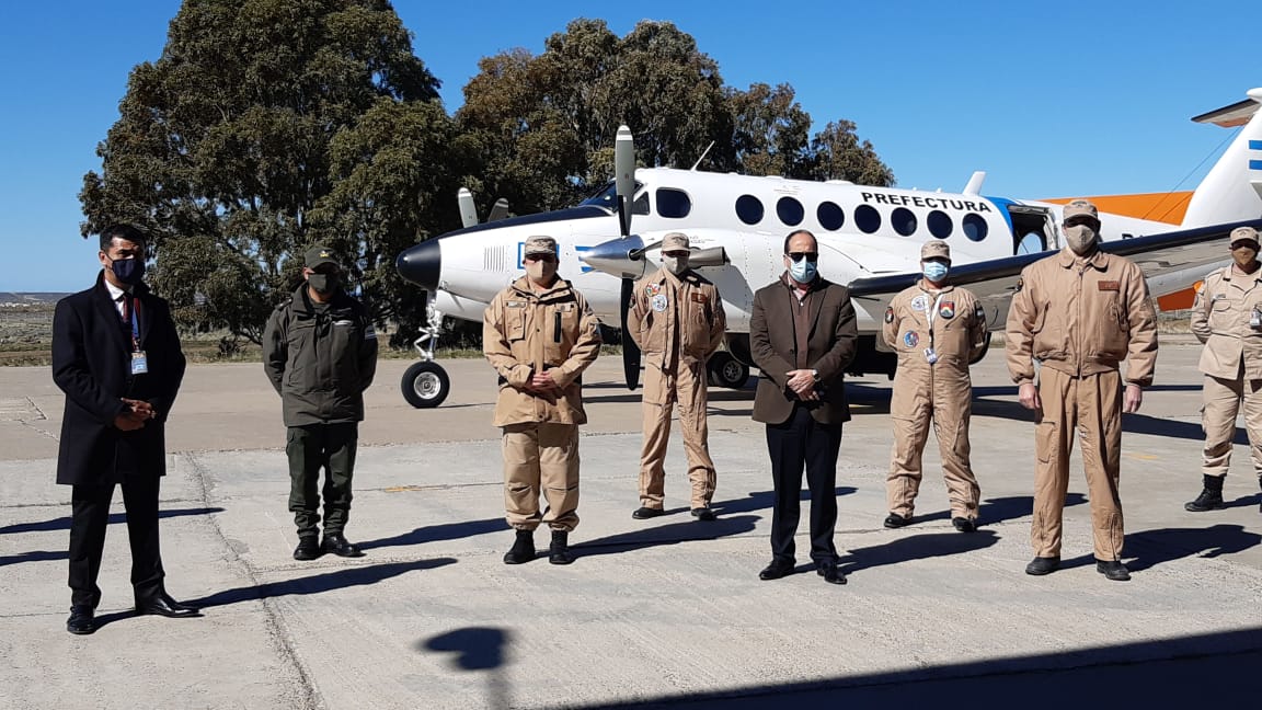 El Secretario de Seguridad recorrió Chubut y Santa Cruz