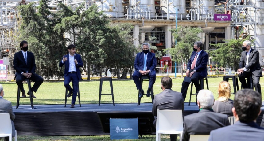  AVELLANEDA : Kicillof participó junto al Presidente del anuncio de inversiones en la industria petrolera