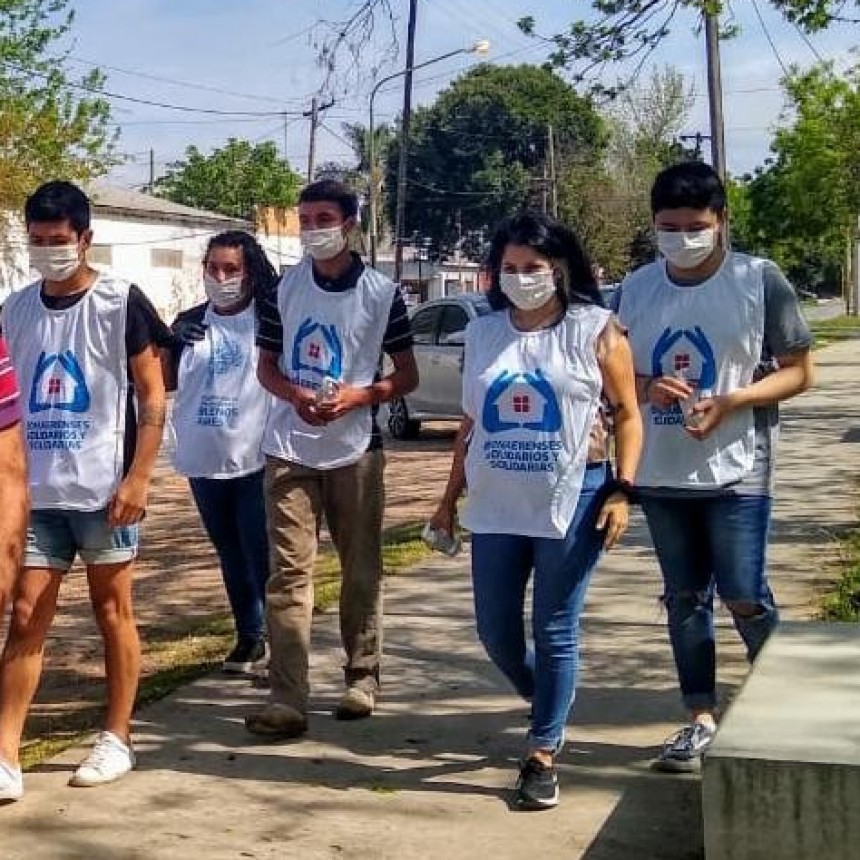 Se puso en marcha en Campana “Bonaerenses Solidarios”