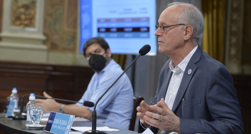 Bianco y Gollan realizaron la conferencia de prensa sobre la situación epidemiológica y el esquema de fases en la Provincia
