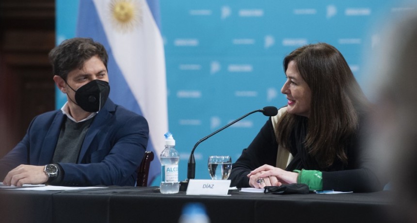 Kicillof y Díaz presentaron la Escuela Sindical de Género