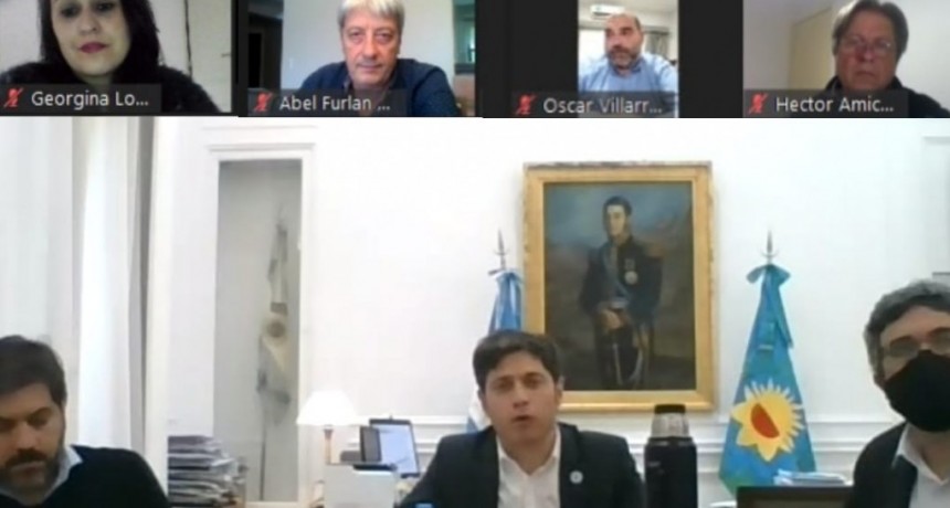Kicillof encabezó la reunión del espacio  de Producción y Trabajo