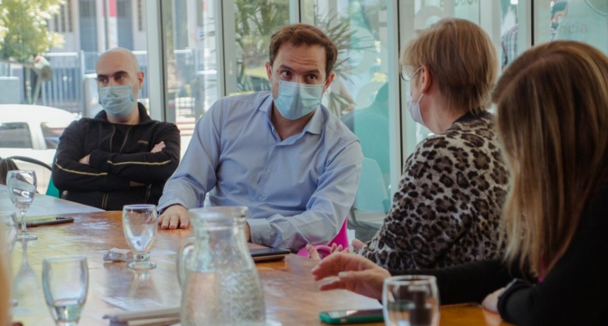 El Intendente se reunió con el equipo de salud para seguir de cerca el desarrollo de la pandemia en la ciudad