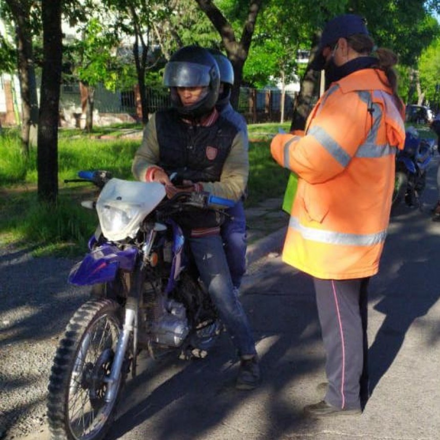 Múltiples operativos de control vehicular en la ciudad