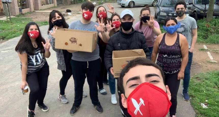 La Juventud Radical de Campana sigue caminando en los barrios