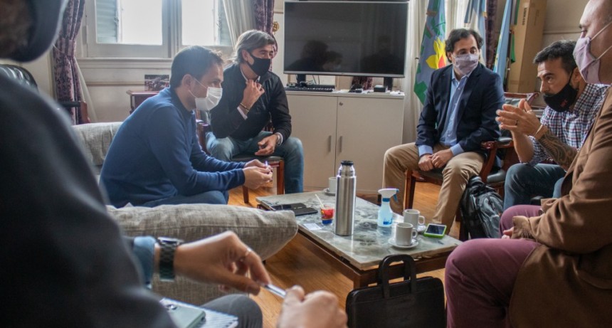 El Intendente se reunión con representantes de Naturgy por nuevas inversiones en la ciudad