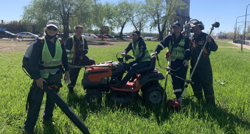 CON LA LLEGADA DE LA PRIMAVERA EL MUNICIPIO INTENSIFICA EL CUIDADO DE LOS ESPACIOS PÚBLICOS
