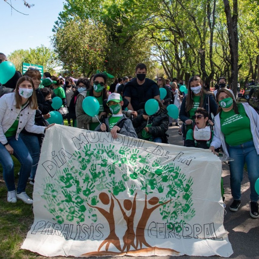 La ciudad celebró el Día Mundial de la Parálisis Cerebral