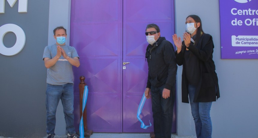 El Intendente inauguró el primer Centro Municipal de Oficios